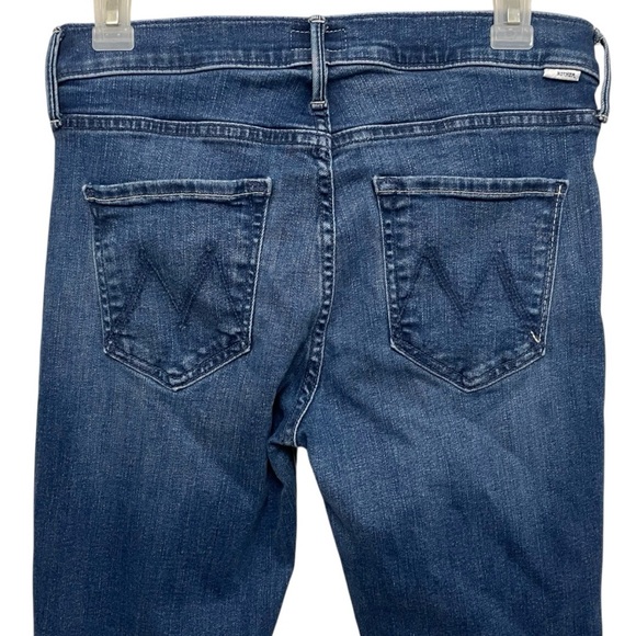 Mother lil mother lil mid rise dazzler ankle jeans in nothing between us - Picture 7 of 13